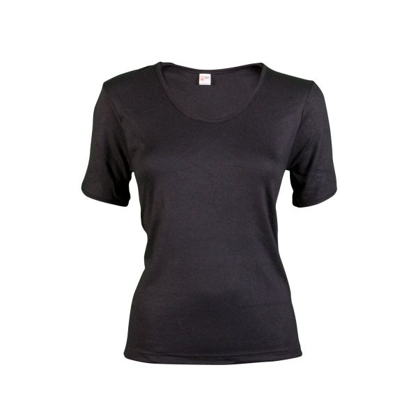 Beeren dames Thermo shirt korte mouw Zwart
