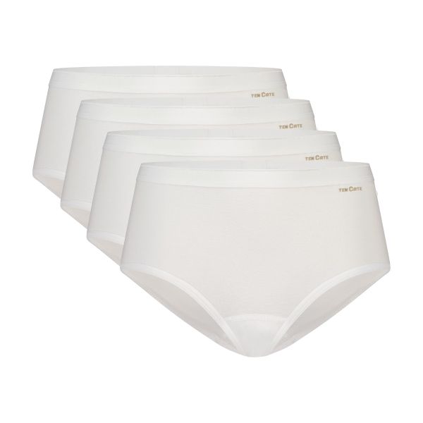 Ten Cate damesslip Basic Midi, 4-pack