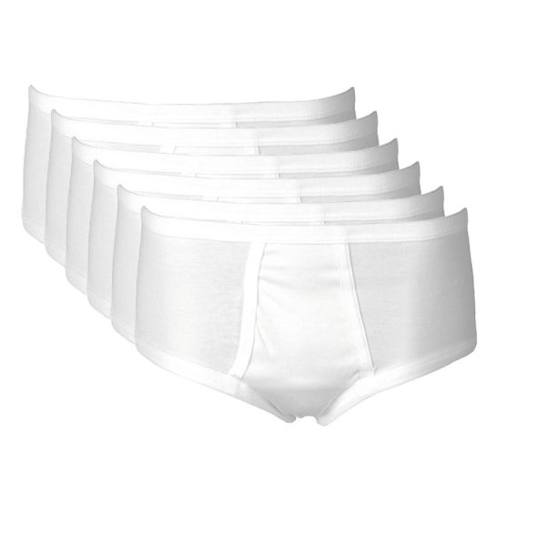 Beeren heren slip M3000 wit, 6-pack