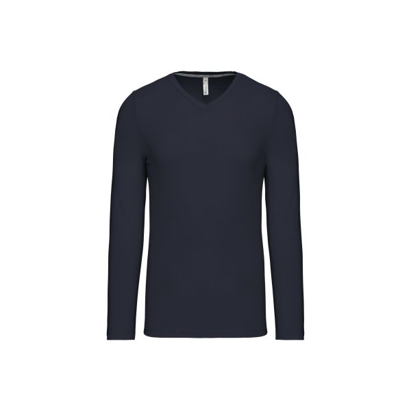 Kariban longsleeve t-shirt 358 donkerblauw 