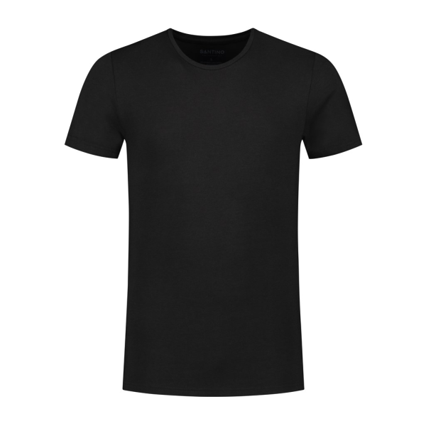 Santino Bamboo T-shirt Jordan, Zwart