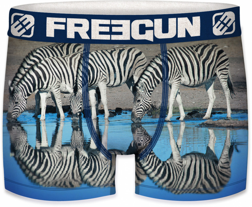 Freegun heren boxershort "Zebra"