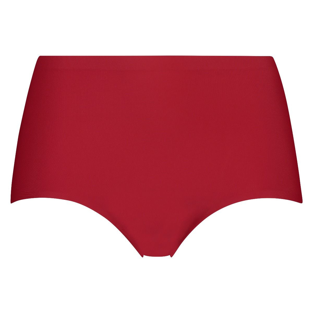 Onzichtbare RJ Dames Taille slip Pure Color Rood