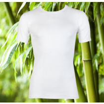Boru Bamboo T-shirt Wit.