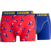 Zaccini heren boxershorts 2-pack, Birds
