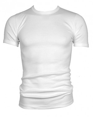 Beeren t-shirt korte mouw ronde hals M3000 wit