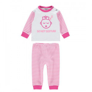 Baby pyjama Beeren DoNotDisturb (roze)
