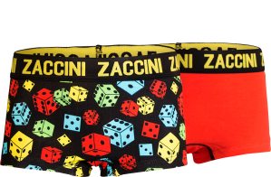 Zaccini meisjes shorts 2-pack, Dices.