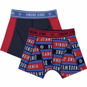 Vingino Jongens boxershorts 2-pack, Striped
