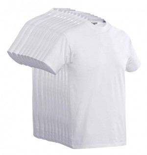 Voordelige 10-pak Santino T-shirt Joy Wit 