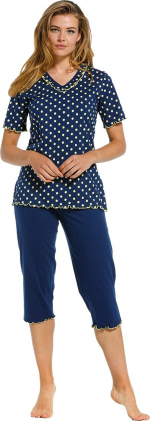 Pastunette Dames pyjama Dots 156-2 (capri)