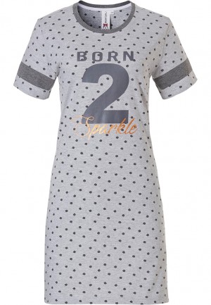 Rebelle Dames nachthemd "Born 2" 