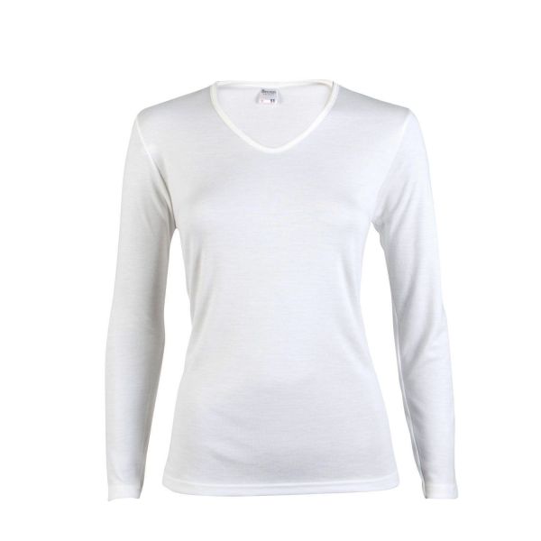 Beeren dames Thermo shirt lange mouw Wolwit