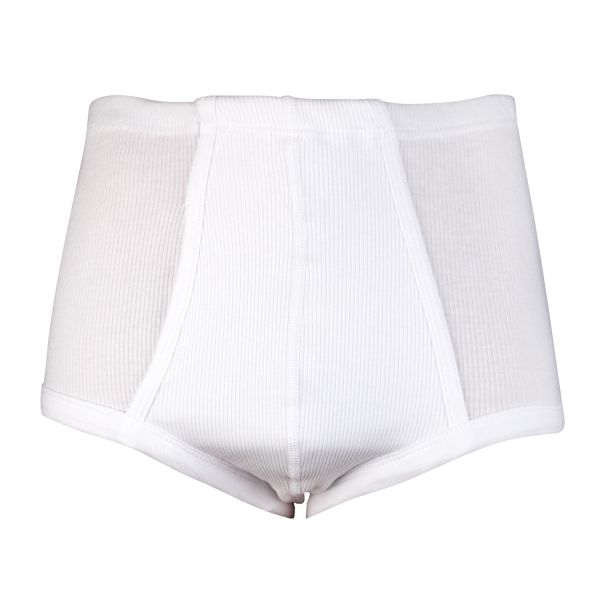 2-pack Beeren heren taille-slips Startex Wit (rib)