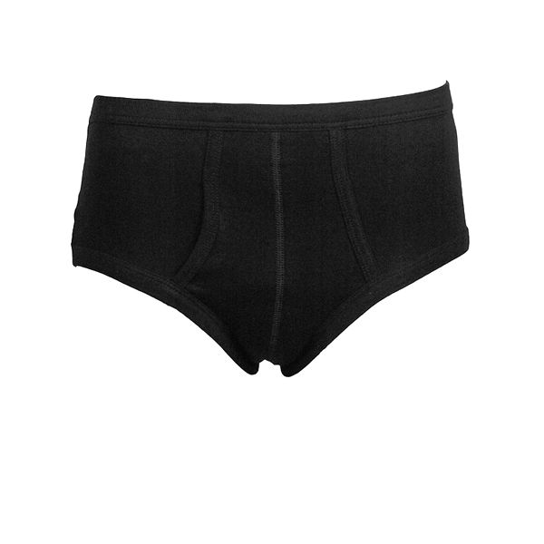2-pack Beeren heren slips M3000 zwart met gulp