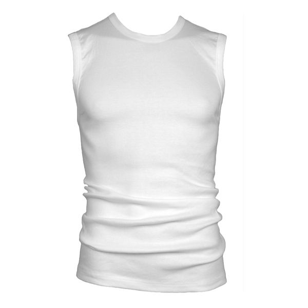 Beeren mouwloos shirt met ronde hals, M3000
