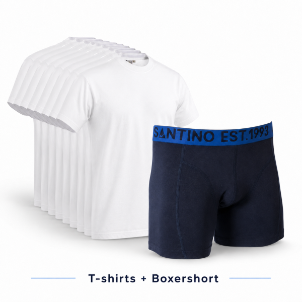 Santino t-shirts Joy met GRATIS Santino boxershort