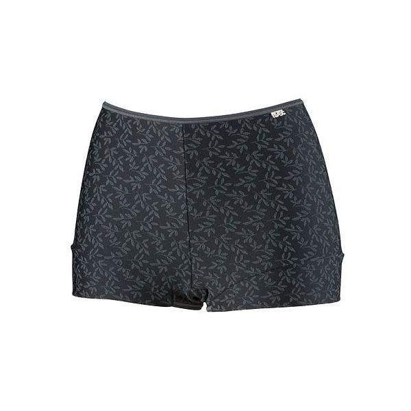 Avet dames short 38535 Leaves (Navy)