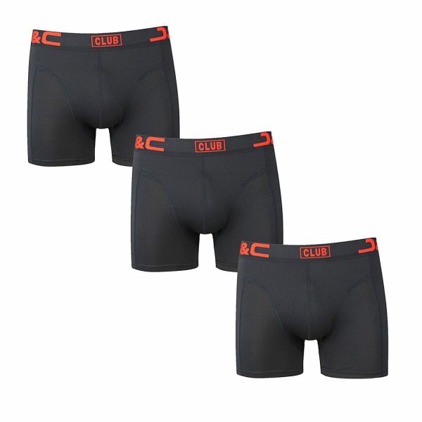 J&C Club heren boxers 3-pack print 4485 BBB