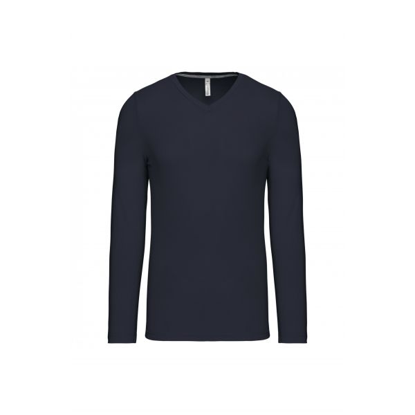 Kariban longsleeve t-shirt 358 donkerblauw 