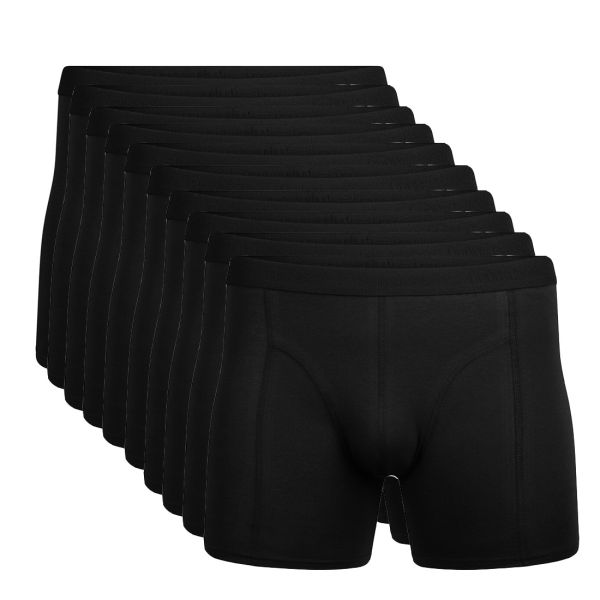 Super voordeel!10-PACK Maxx Owen heren boxershort Zwart. 