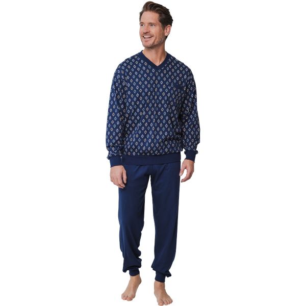 Robson heren pyjama V-hals 242.718.2