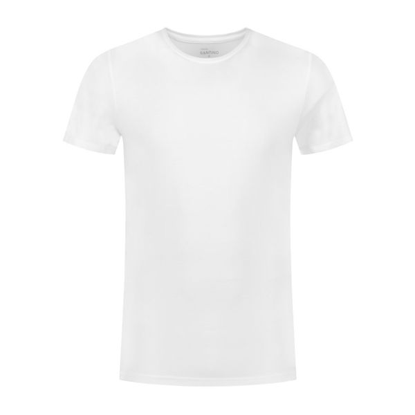 Santino Bamboo T-shirt Jordan, Wit