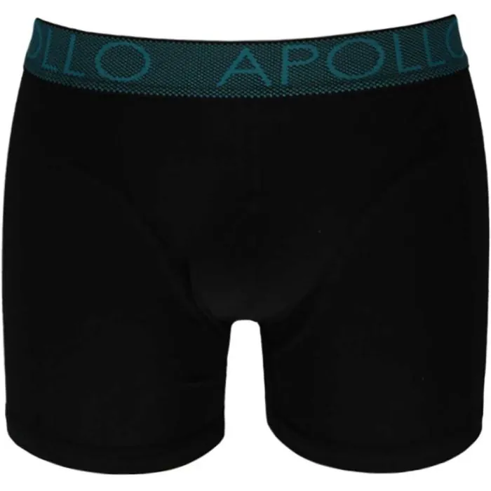 Jamron Men's 3 Pack Cotton Boxer Shorts Underwear - S to 7XL - Open Fly/No Fly, No Fly - Black & Black & Black
