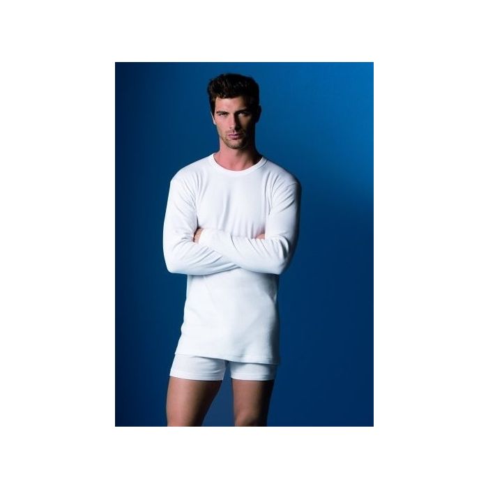 Heren thermo shirt met lange mouw van Abandorado. Superondergoed