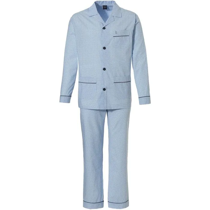 Heren Pyjama Robson 701 geweven katoen. Superondergoed