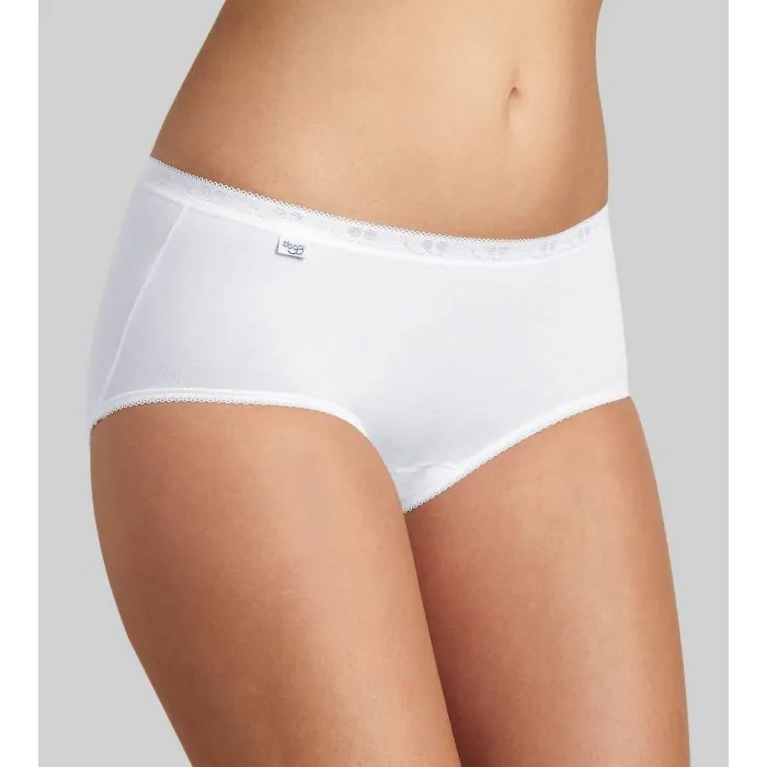 sloggi dames slip basic midi Superondergoed