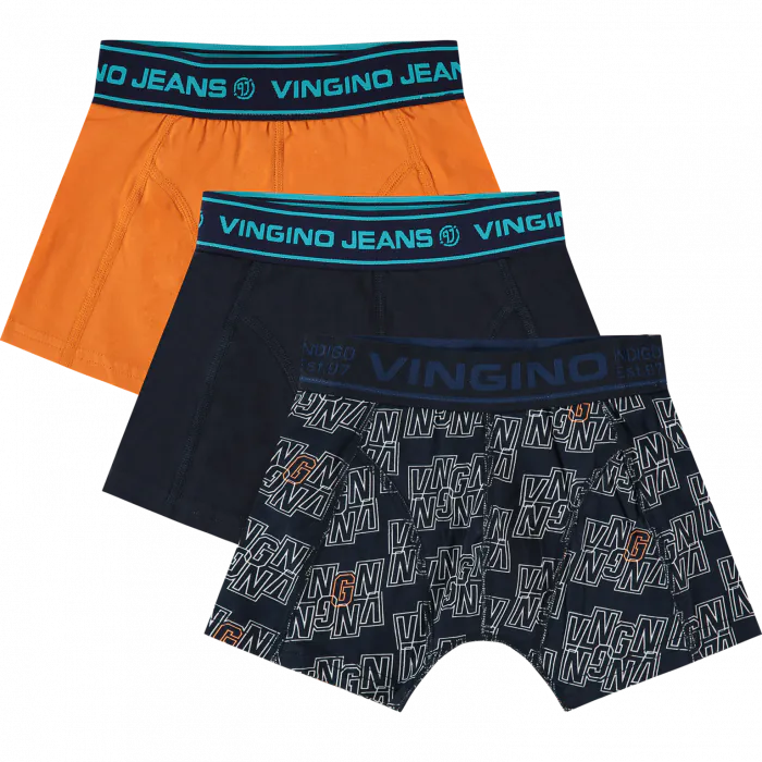 Vingino Jongens boxershorts 3 pack Superondergoed
